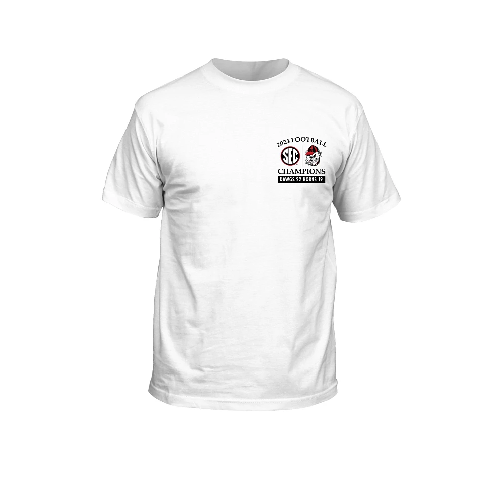 Georgia SEC 2024 Football Champs Score Tee