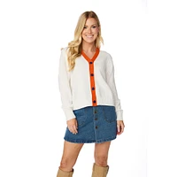Florida Stewart Simmons The Glitter Script Cardigan