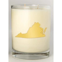 Clark & June Virginia 11 Oz Soy Candle - Rocks Glass