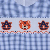 Auburn Infant Tiger Smocked Shortall