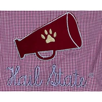 Mississippi State Megaphone Applique Dress
