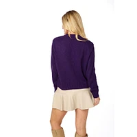 LSU Stewart Simmons The Embroidered Sweater