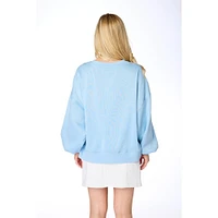 UNC Stewart Simmons The Sequin Balloon Pullover