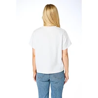 Virginia Stewart Simmons The Boxy Chenille Tee