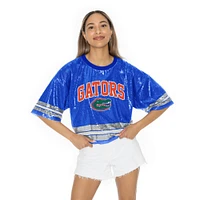 Florida Gameday Couture Own the Game Full Sequin Crop Jersey