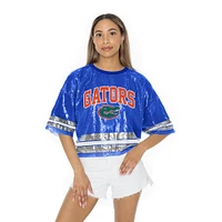 Florida Gameday Couture Own the Game Full Sequin Crop Jersey