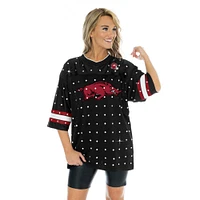 Arkansas Gameday Couture Kickoff Time All Over Rhinestone Jersey