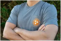 Vols- Tennessee Volunteer Traditions Tristar Pocket Tee- Alumni Hall