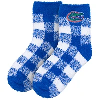 Florida ZooZatz Buffalo Check Fuzzy Socks