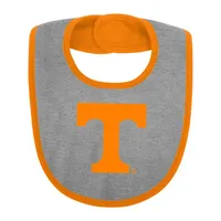 Vols | Tennessee Newborn Home Field Creeper, Bib, Bootie Set Alumni Hall