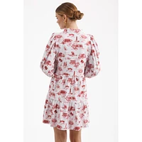 Alabama Smith & Quinn Tailgate Toile Print Tory Dress