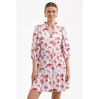 Alabama Smith & Quinn Tailgate Toile Print Tory Dress