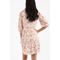 Tennessee Smith & Quinn Tailgate Toile Print Tory Dress