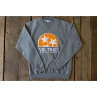 Ah | Volunteer Traditions Rising Tri- Star Sweatshirt Alumni Hall