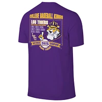 LSU 2025 College World Series National Champs Baseball Kings Tee