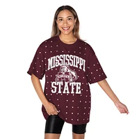 Mississippi State Gameday Couture The Zone All over Rhinestone Tee