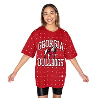 Georgia Gameday Couture The Zone All Over Rhinestone Tee