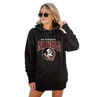 Florida State Gameday Couture Sideline Shimmer All Over Micro Rhinestone Hoodie