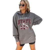 Mississippi State Gameday Couture Sideline Shimmer All Over Micro Rhinestone Hoodie