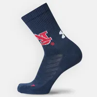 Aub | Auburn Under Armour Unrivaled Crew Socks Alumni Hall