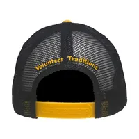 Volunteer Traditions Tri Star Navy and Gold Pro Mesh Trucker Cap