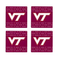  Vt | Virginia Tech 4 Pk Drink Coaster Set | Alumni Hall