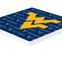 West Virginia 4-Pack Primary Repeat Logo Coaster