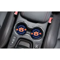  Aub | Auburn 2pk Striped Car Coaster | Alumni Hall