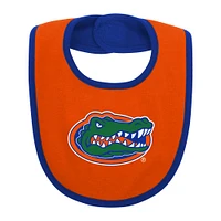 Florida Infant Home Field Creeper, Bib, Bootie Set