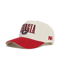 Georgia No Rivals Retro Block 5 Panel Structured Cap