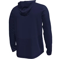 Auburn Under Armour Long Sleeve Knockout Hooded Tee