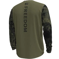 Auburn Under Armour Freedom Armourfuse Tee