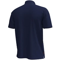 Auburn Under Armour Micro Stripe Polo