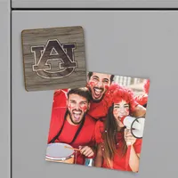  Aub | Auburn Logo Woodgrain Magnet | Alumni Hall