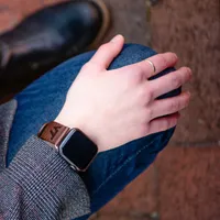 Virginia Tech Apple Watch Brown Band 42/44 MM S/M