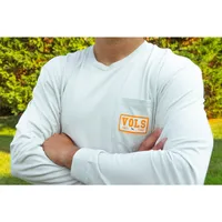 Vols | Tennessee Volunteer Traditions Retro Patch Long Sleeve Pocket Tee Alumni Hall