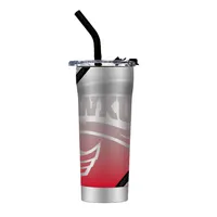  Wku | Western Kentucky Stripe Straw Tumbler | Alumni Hall