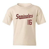 Florida State YOUTH Jamie Arnold #16 Shirsey Tee