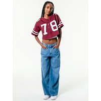 Mississippi State The Zip-Up Cropped Jersey