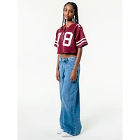 Mississippi State The Zip-Up Cropped Jersey