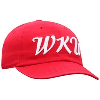  Wku | Western Kentucky Women's Script Wku Adjustable Hat | Alumni Hall