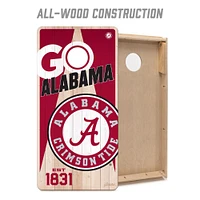 Alabama You the Fan Cornhole Board Set