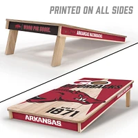Arkansas You the Fan Cornhole Board Set