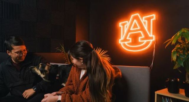  Aub | Auburn Saturday Neon Sign | Alumni Hall