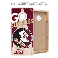 Florida State You the Fan Cornhole Board Set