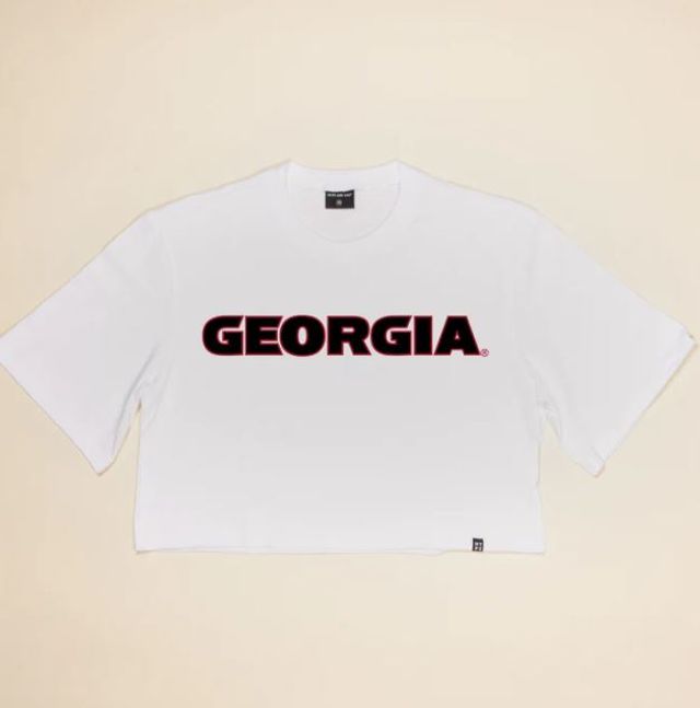 Dawgs | Georgia Hype And Vice Touchdown Crop Tee Alumni Hall