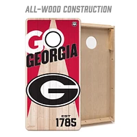 Georgia You the Fan Cornhole Board Set