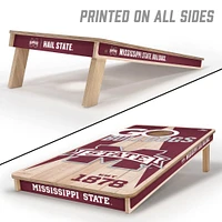 Mississippi State You the Fan Cornhole Board Set