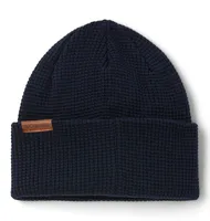  Wvu | West Virginia Columbia Gridiron Waffle Knit Patch Beanie | Alumni Hall