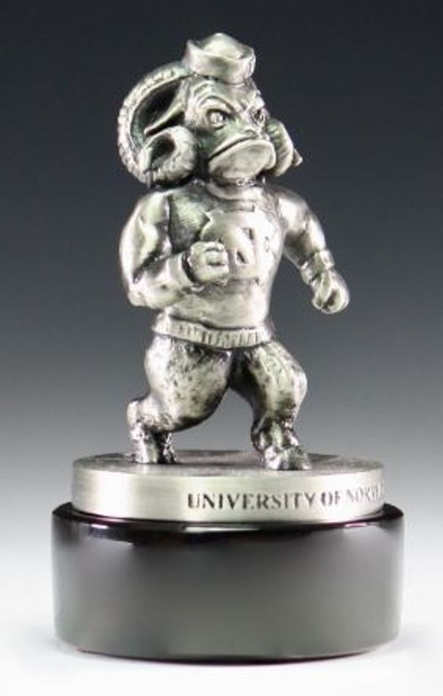  Unc | Unc Icon Artworks Pewter Desktop Sculpture | Alumni Hall